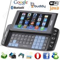 3,5 "Touch Screen Side Slide TV teclado QWERTY WiFi Java